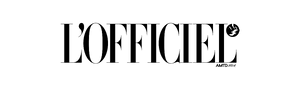 L'Officiel magazine black logo